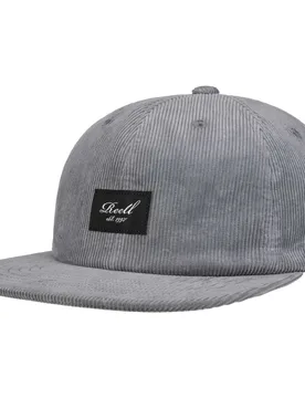 Flat 6 Panel Corduroy Cap by - light blue - Size: One Size - Reell - FashionsVida
