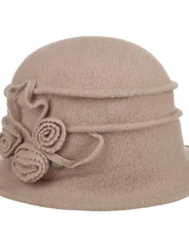 Kapua Milled Wool Hat by - beige - Damen - Size: One Size - Lierys - FashionsVida
