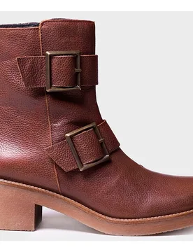 Botines de mujer de piel con cremallera - Toni Pons - FashionsVida