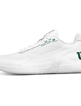 Rush Pro 5 Garden Party Grass Shoes White / White / Evergreen UK 7.5 - Wilson - FashionsVida