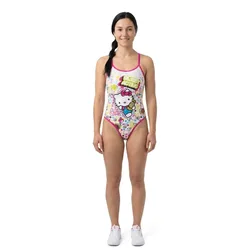 Hello Kitty Sweet Swimsuit Light Brown S Women