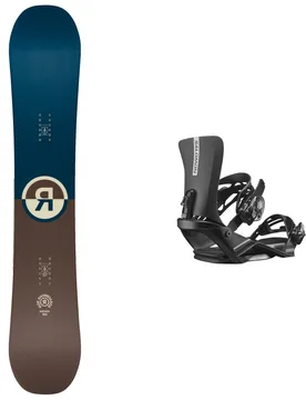 Packs (snowboard + fix) - Snowboard freestyle - Pack Agenda 2026 en Bois - Bleu - Ride - FashionsVida