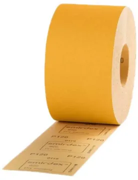 G180 Sandpaper Roll 50 M Yellow 115 mm unisex - Smirdex - FashionsVida