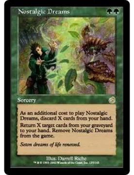 Nostalgic Dreams (foil) Torment - Magic: The Gathering - FashionsVida