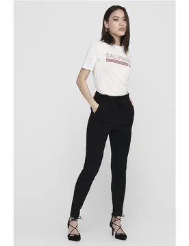 Pantalón de mujer con cordón - Only - FashionsVida