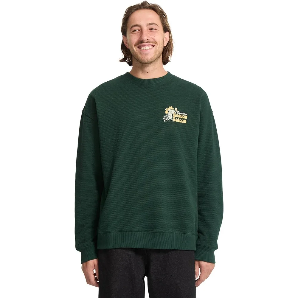 Sudadera de hombre sin capucha con dibujo trasero - Volcom - FashionsVida