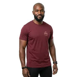 Maglietta A Maniche Corte Orc Pushing Watts Maroon