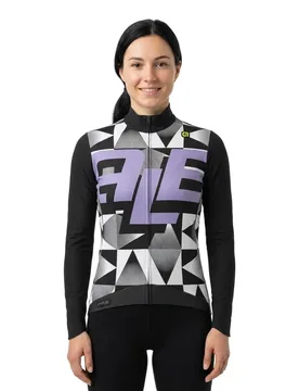Maglia A Maniche Lunghe Pr-e Multiverso Purple - Ale - FashionsVida