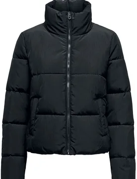 Winterjacke - ONLDolly Short Puffer Jacket - XS bis XL - für Damen - Größe M - schwarz - Frauen - female - Only - FashionsVida