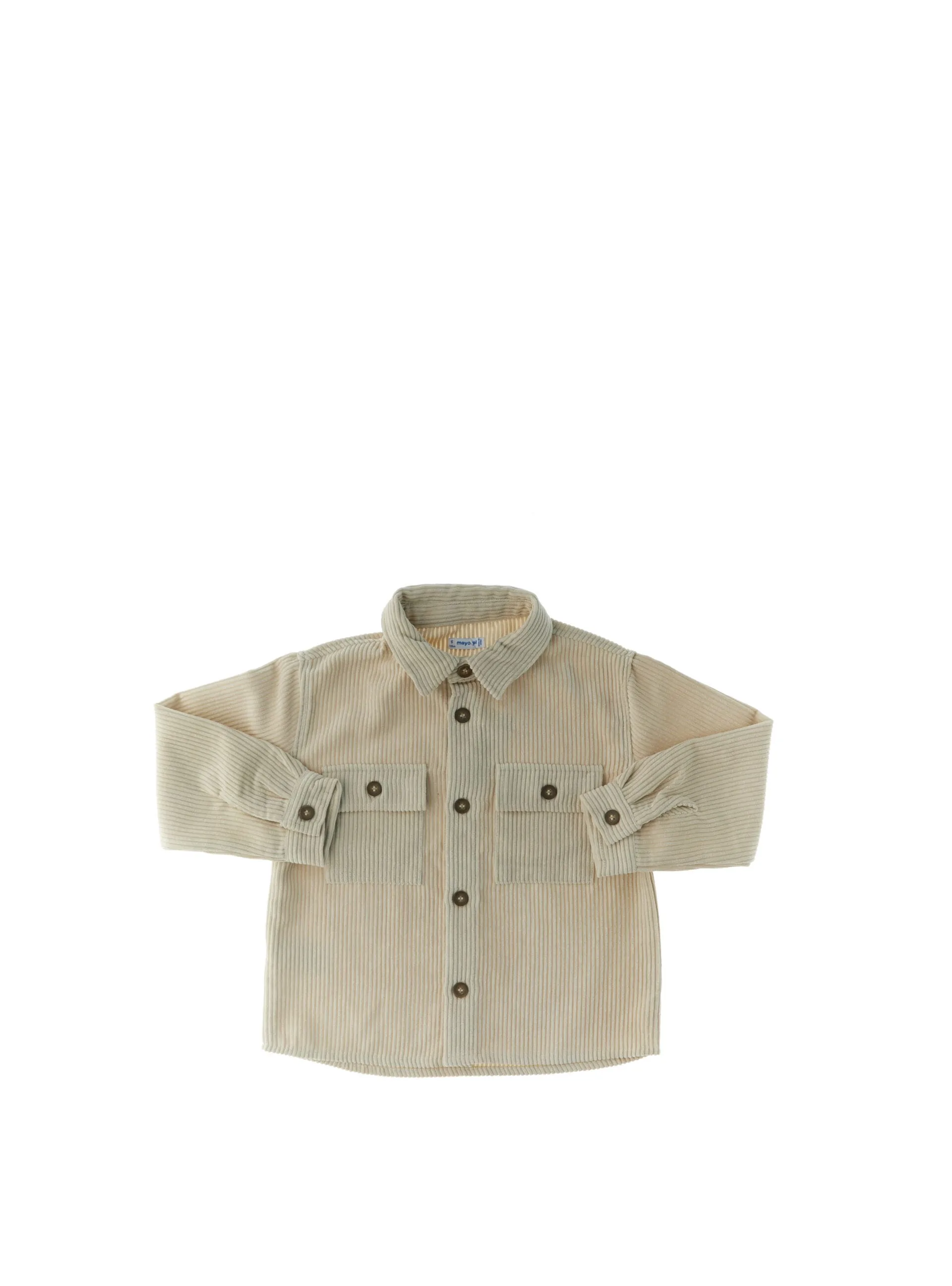 Camicia in velluto BEIGE 7A - Mayoral - FashionsVida