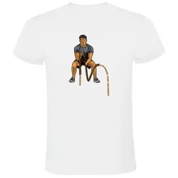T-shirt à Manches Courtes Crossfit Ropes White S