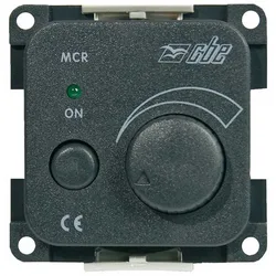 Electronic Light/fan Dimmer 3a 12v Black One Size unisex