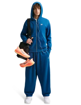 Sportswear Herren Hosen - Blau - Größe L - Baumwoll-Jersey Blue L - Nike - FashionsVida