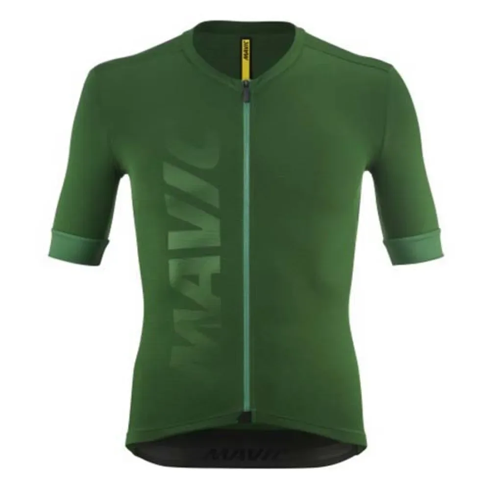 Maglia A Maniche Corte Aksium Eden Green - Mavic - FashionsVida