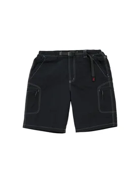 Nylon cliff shorts con tasconi e con cinturino integrato - black - Gramicci - FashionsVida