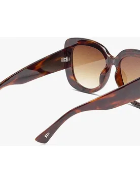 Gafas de sol de mujer con protección uv y forma geométrica con estampado animal print - Parfois - FashionsVida