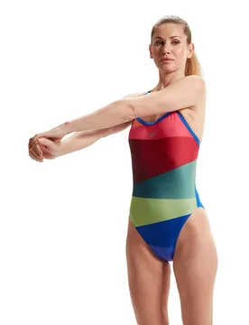 Maillot De Bain Placement Digital Turnback - Speedo - FashionsVida