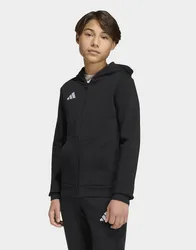 Felpa con cappuccio Entrada26 Full Zip - Nero, nero nero Bambino taglia 7-8Y