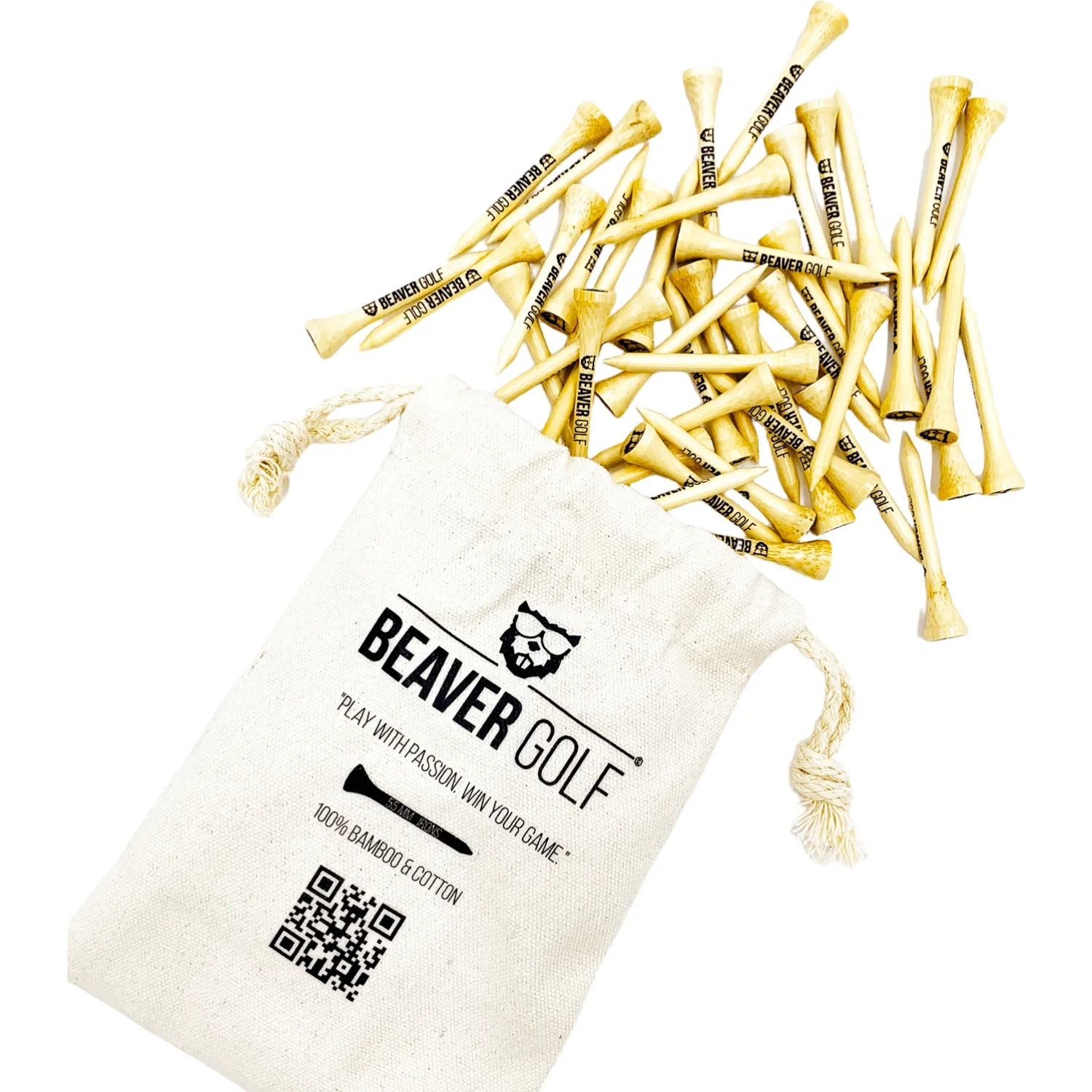Beaver Golf Tees Bambus - BEAVER GOLF - FashionsVida