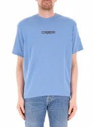 T-shirt in cotone AZZURRO L