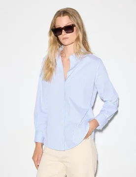 Blusa de mujer de manga larga popelín - Woman El Corte Inglés - FashionsVida
