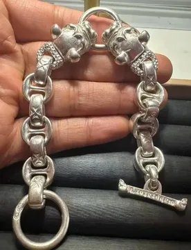 Tibetan‑Silver Dog Pendant Bracelet, Hand‑Carved Animal Figure, Unisex Vintage Cool Unique Daily Wear Gift Jewelry - Aliexpress - FashionsVida