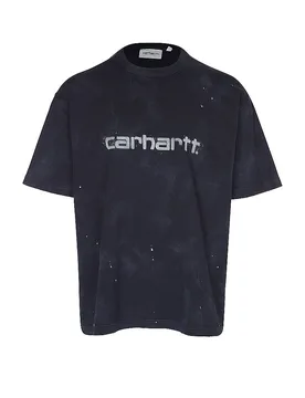 Carhartt T-Shirt bleu marine S - Carhartt - FashionsVida