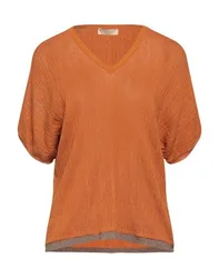 Pullover Damen Rostrot S Damen