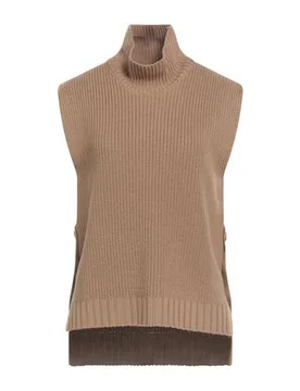 Rollkragenpullover Damen Braun 32,34,38,40,42,44 Damen - ALPHA - FashionsVida
