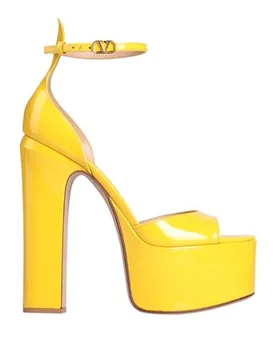 Sandalias Mujer Amarillo 37.5,38,38.5 Mujer - Valentino Garavani - FashionsVida