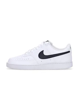 Scarpa Bassa Uomo Court Vision Low Next Nature White/black/white - Nike - FashionsVida