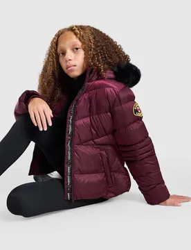Girls' Allessia Puffer Jacke Kinder, Rot - unisex - Size: 14-15Y - Zavetti Canada - FashionsVida