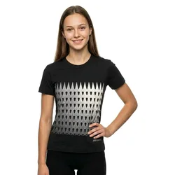 T-shirt à Manches Courtes Logo Black XS