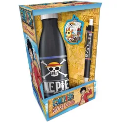Set botella y bolígrafo One Piece Pyramid