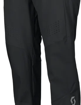 Pantalon déperlant de VTT - Vertic Pro SL Pants M Black en Softshell - Taille L - Noir - Scott - FashionsVida