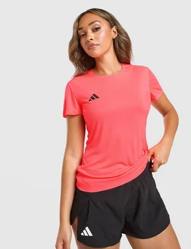Adizero T-Shirt - Damen, Rot - female - Size: M - Adidas - FashionsVida