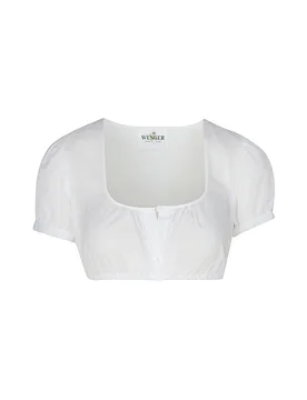 Blusa de Dirndl GISELA blanco 44 - Wenger - FashionsVida