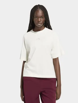 Womens T-shirt Kit Small Logo - Bianco, bianco bianco Donna taglia M - Adidas - FashionsVida