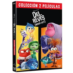 Dvd Del Revés (inside Out) Pack Multicolor One Size unisex