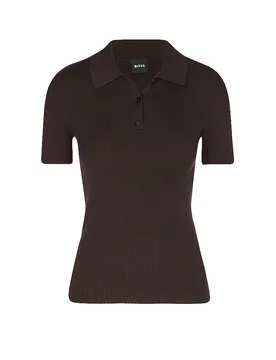 Boss Polo FESKUS marrone XL - BOSS - FashionsVida