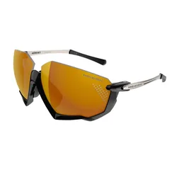 Occhiali Da Sole Aerojet Titanium Metal Black / Bronze