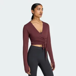 TOP 3-STRIPES STUDIO SOFT BALLET WRAP XL Aurora Ruby