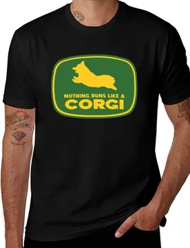 Nothing runs like a Corgi T-Shirt Basic Tee Shirt for Everyday Outfit - Aliexpress - FashionsVida