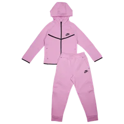 Tech Unisex Tracksuits - Pink - Size - Pink - Size: 6 - 7 Years