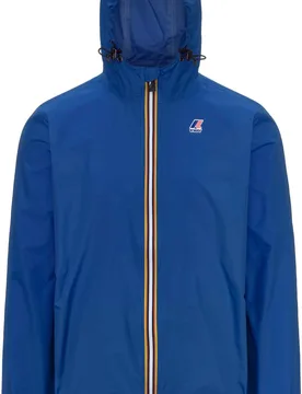 Veste coupe-vent imperméable et respirante compactable - Le Vrai 4.0 Claude Blue Royal Marine - Taille M - Beige - K-way - FashionsVida