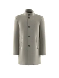 Wollmantel MARON grau 56 Herren