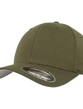 Wooly Combed Cap - Schwarz / S/M Schwarz adult - Flexfit - FashionsVida