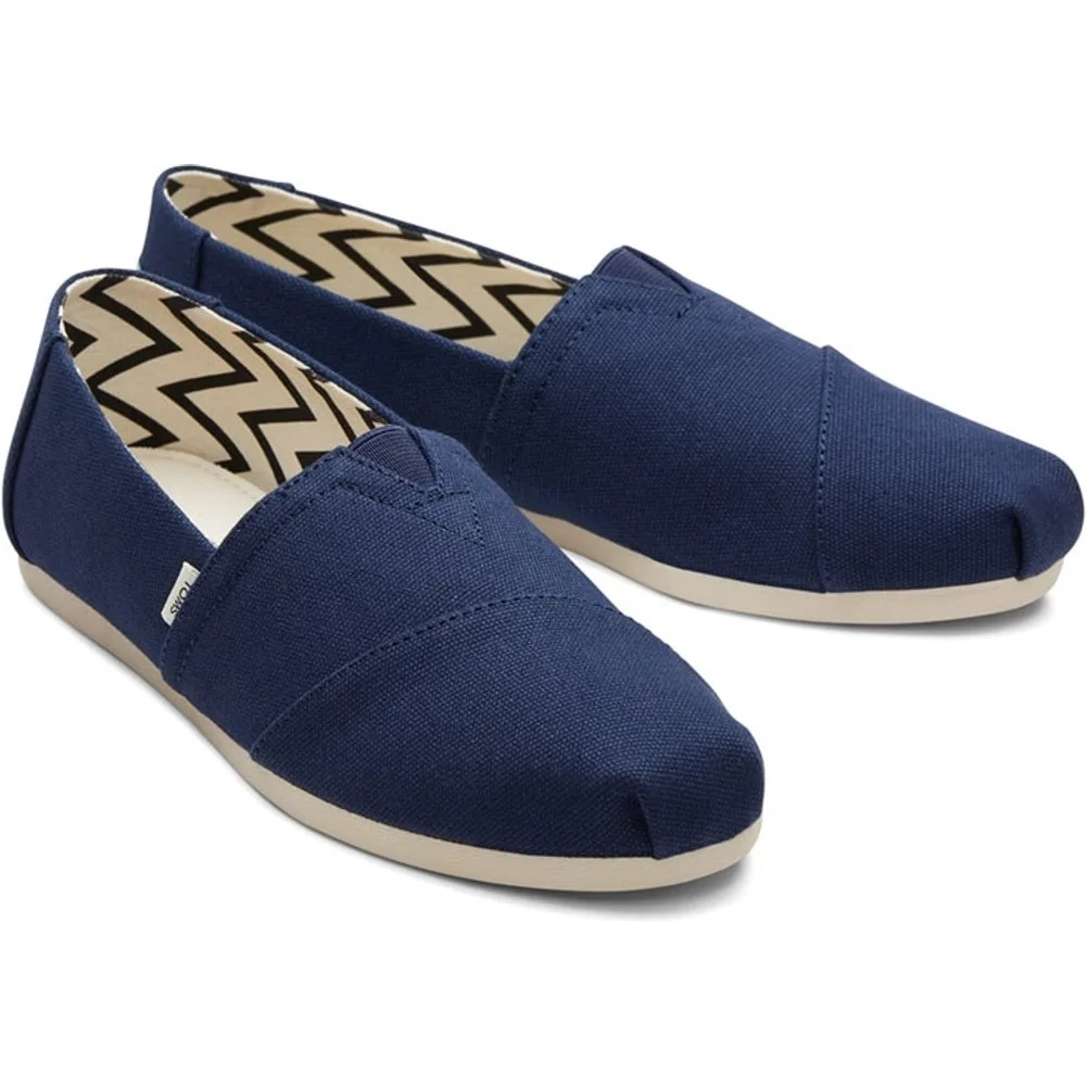 Alpargatas planas de mujer classic de lona - TOMS - FashionsVida