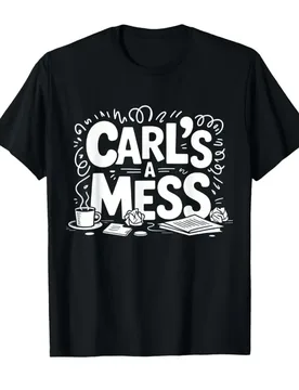 Carl’s Mess Mom Dad Humor Meme T-shirt For Men Women 100% Cotton T Shirts Short Sleeve Tops 0406-3 - Aliexpress - FashionsVida