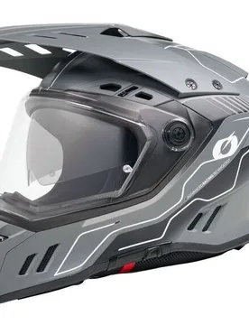 Casco Integrale O'NEAL SIERRA RS ECHO V.26 Nero Grigio taglia 2XL - Oneal - FashionsVida